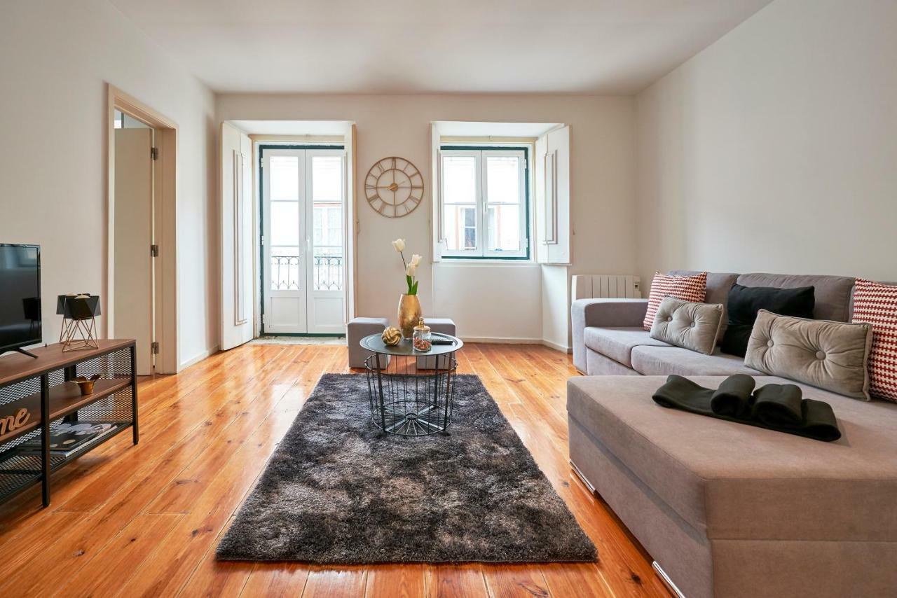 Appartamento Casa Portuguesa Rosa Lisbona Esterno foto